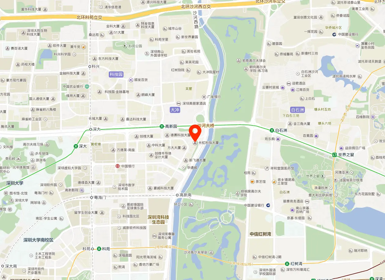 长虹科技大厦地图位置